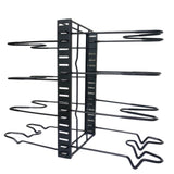Multi Layer Pot Shelf Thicken Iron Art Pot Holder for Cutting Board Chopping Board Pot Cover 8 Layers - Front View
