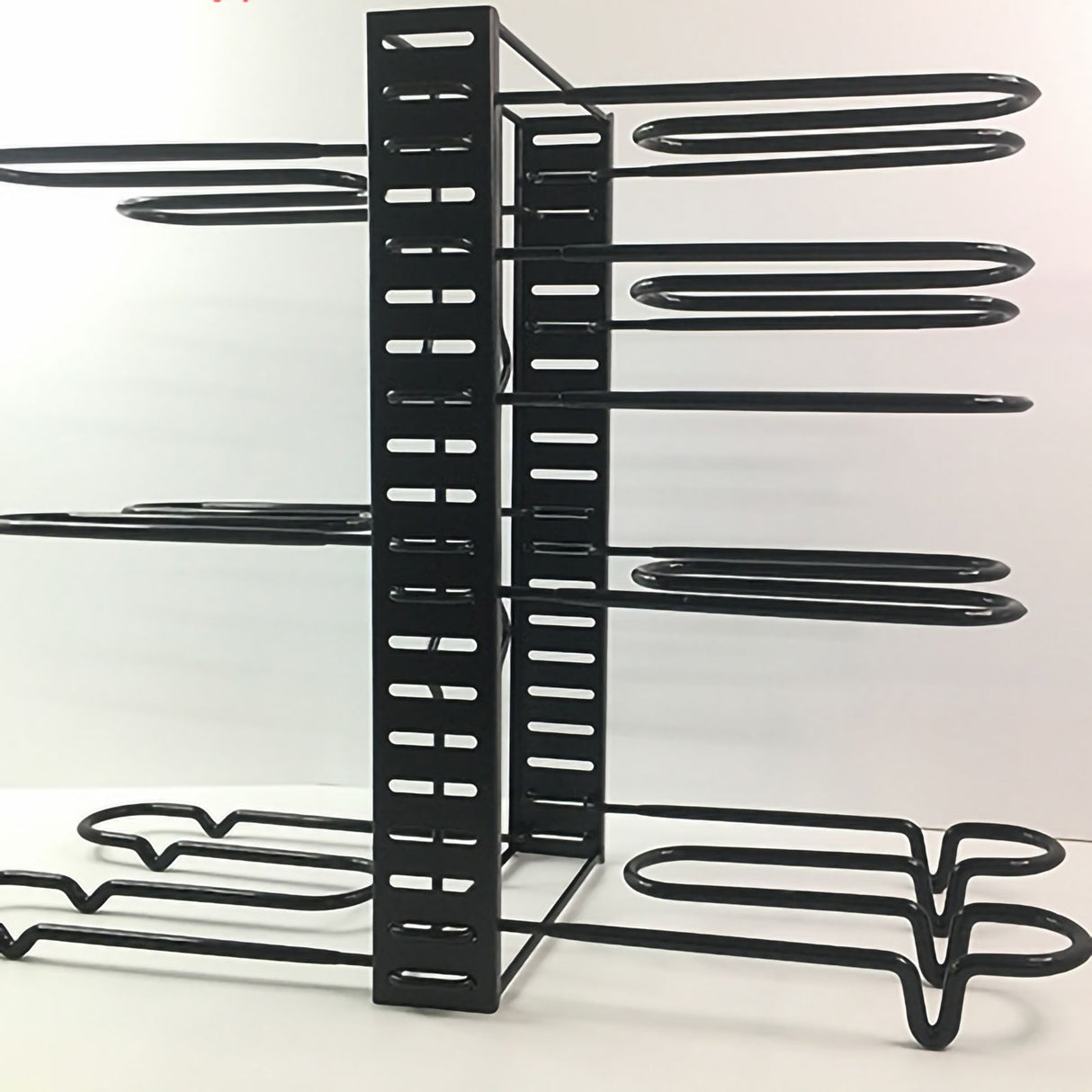 Multi Layer Pot Shelf Thicken Iron Art Pot Holder for Cutting Board Chopping Board Pot Cover 8 Layers