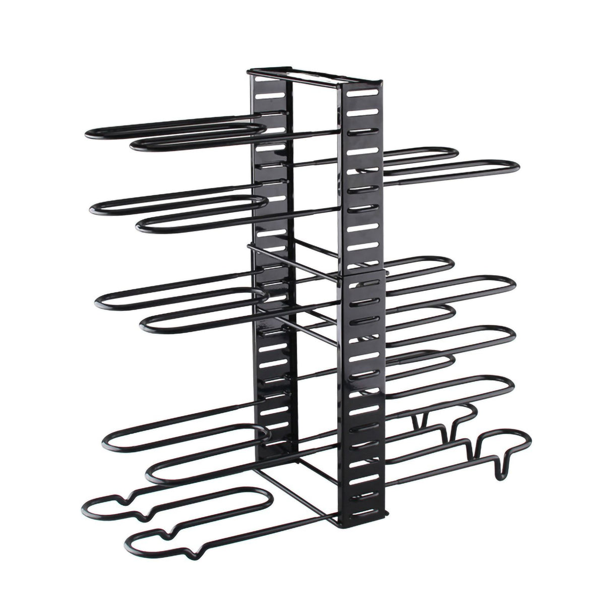 Multi Layer Pot Shelf Thicken Iron Art Pot Holder for Cutting Board Chopping Board Pot Cover 8 Layers