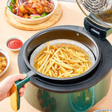 Aluminum Foil Plate Round Disposable Recyclable Containers with Straight Walls for Cooking 50pcs Deep 8 Inches