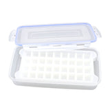 1.7L Large Capacity Ice Maker Household 2 Layer Ice Cube Mold Tray for Making 72 Ice Cubes - Side View
