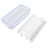 1.7L Large Capacity Ice Maker Household 2 Layer Ice Cube Mold Tray for Making 72 Ice Cubes