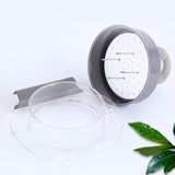Multifunctional Vegetable Cutter Stainless Steel Slicing Machine Kitchen Fruit Vegetable Grater Shredders - Top-Down View