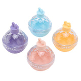4 PCS Ice Hockey Mold Innovative Large Round Ball Ice Mold Spherical Ice Tray with Lid - Side View