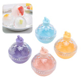4 PCS Ice Hockey Mold Innovative Large Round Ball Ice Mold Spherical Ice Tray with Lid