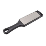 Fast Emery Knife Sharpener Double Sided Sharpening Stone Household Multipurpose Sharpening Stick Kitchen Tools Black - Rear View