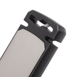 Fast Emery Knife Sharpener Double Sided Sharpening Stone Household Multipurpose Sharpening Stick Kitchen Tools Black - Extra Image