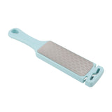 Fast Emery Knife Sharpener Double Sided Sharpening Stone Household Multipurpose Sharpening Stick Kitchen Tools Blue - Rear View
