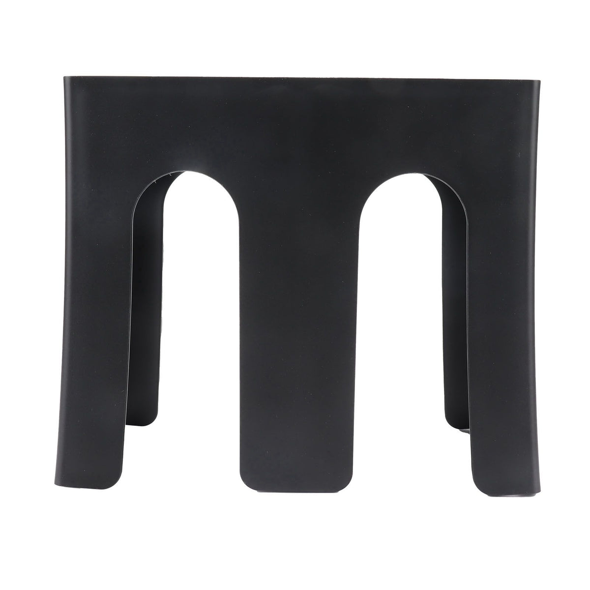 Cup and Lid Holder Plastic Straight 2 Compartments Black Paper Cup Holder Organizer for Disposable Cup Tea Shop