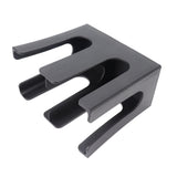 Cup and Lid Holder Plastic Straight 2 Compartments Black Paper Cup Holder Organizer for Disposable Cup Tea Shop - Extra Image
