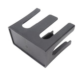 Cup and Lid Holder Plastic Straight 2 Compartments Black Paper Cup Holder Organizer for Disposable Cup Tea Shop - Extra Image
