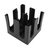 Square 4 Grids Disposable Coffee Cup Dispenser Organizer Plastic Cup and Lid Organizer for Restaurant Offices Coffee Shops Lounges