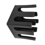 Square 4 Grids Disposable Coffee Cup Dispenser Organizer Plastic Cup and Lid Organizer for Restaurant Offices Coffee Shops Lounges
