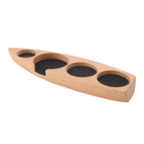 Wooden Coffee Tamper Holder Coffee Tamper Mat Stand Coffee Maker Support Storage Base Beech Small for 51mm/2.0in 53mm/2.1in