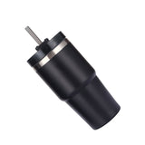 Stainless Steel Vacuum Insulated Tumbler with Straw Polished Glossy Keeps Hot Cold Car Vacuum Insulated Cup Black 20oz