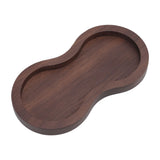Coffee Hammer Tamping Kit Walnut Stainless Steel Tamper Distributor Set with Universal Base for Kitchen 51mm/2in