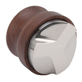 Coffee Hammer Tamping Kit Walnut Stainless Steel Tamper Distributor Set with Universal Base for Kitchen 51mm/2in - Extra Image