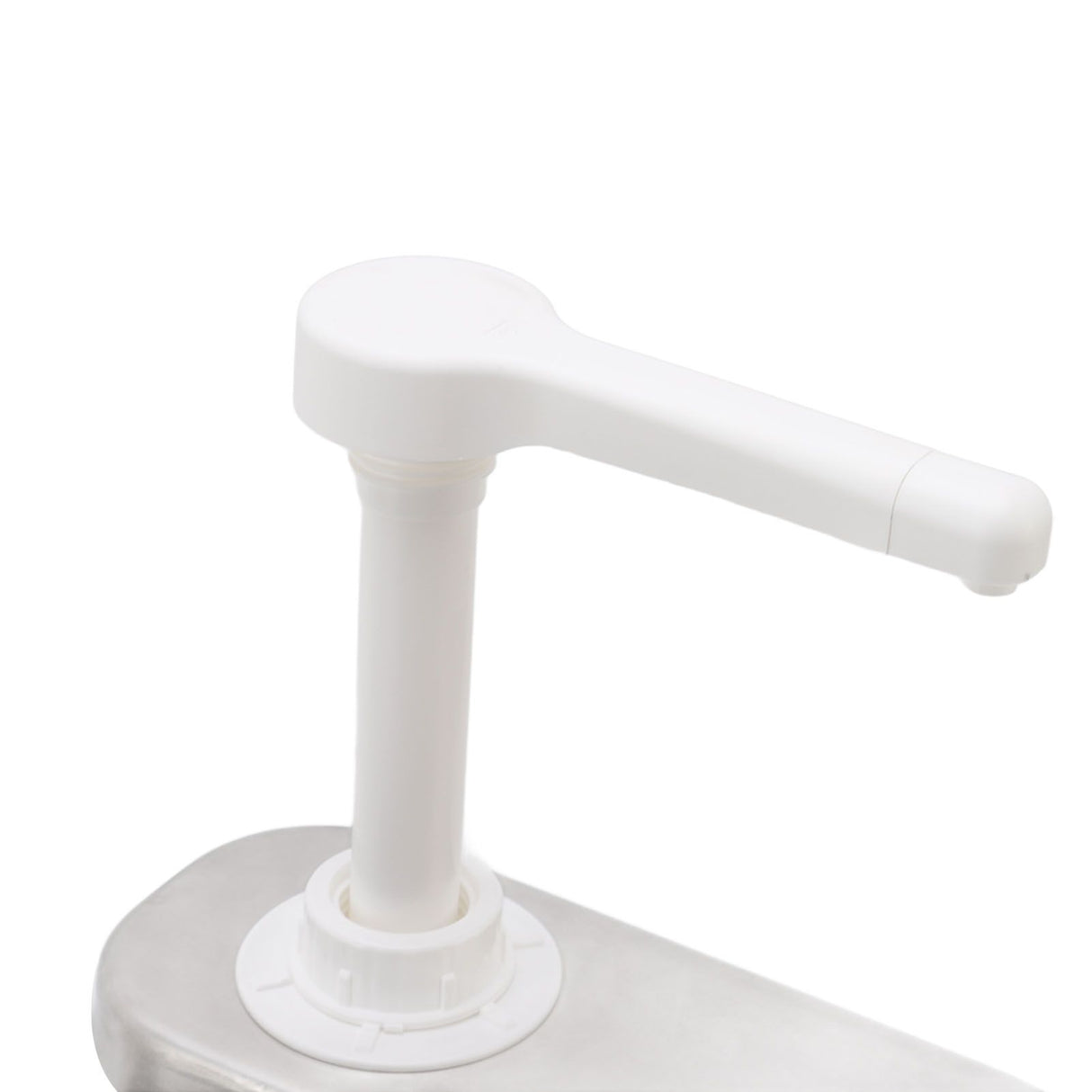 Sauce Dispenser Plastic and Stainless Steel Condiment Pump Station Sauce Dispenser For Kitchen Home 1L Double Pump