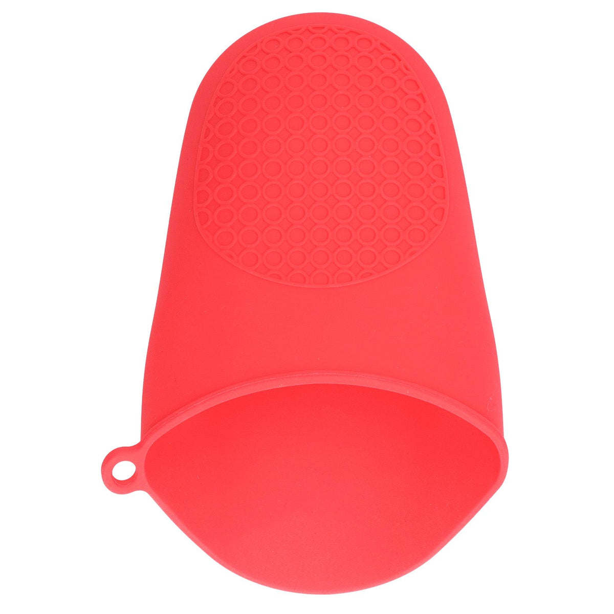 2pcs Oven Mitts Mini Silicone Thickened Anti Scalding Cooking Pinch Mitts for Kitchen Red