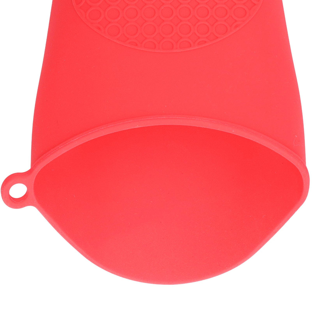 2pcs Oven Mitts Mini Silicone Thickened Anti Scalding Cooking Pinch Mitts for Kitchen Red