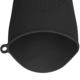 2pcs Oven Mitts Mini Silicone Thickened Anti Scalding Cooking Pinch Mitts for Kitchen Black - Extra Image
