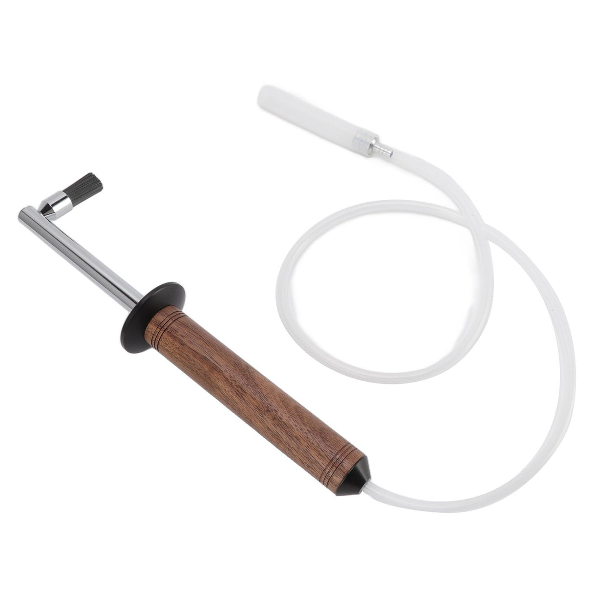 Coffee Machine Cleaning Brush High Temperature Resistance Wood Handle Replaceable Coffee Machine Steam Cleaning Tool