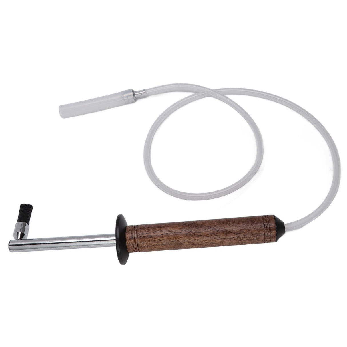 Coffee Machine Cleaning Brush High Temperature Resistance Wood Handle Replaceable Coffee Machine Steam Cleaning Tool