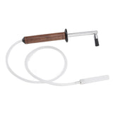Coffee Machine Cleaning Brush High Temperature Resistance Wood Handle Replaceable Coffee Machine Steam Cleaning Tool