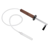 Coffee Machine Cleaning Brush High Temperature Resistance Wood Handle Replaceable Coffee Machine Steam Cleaning Tool