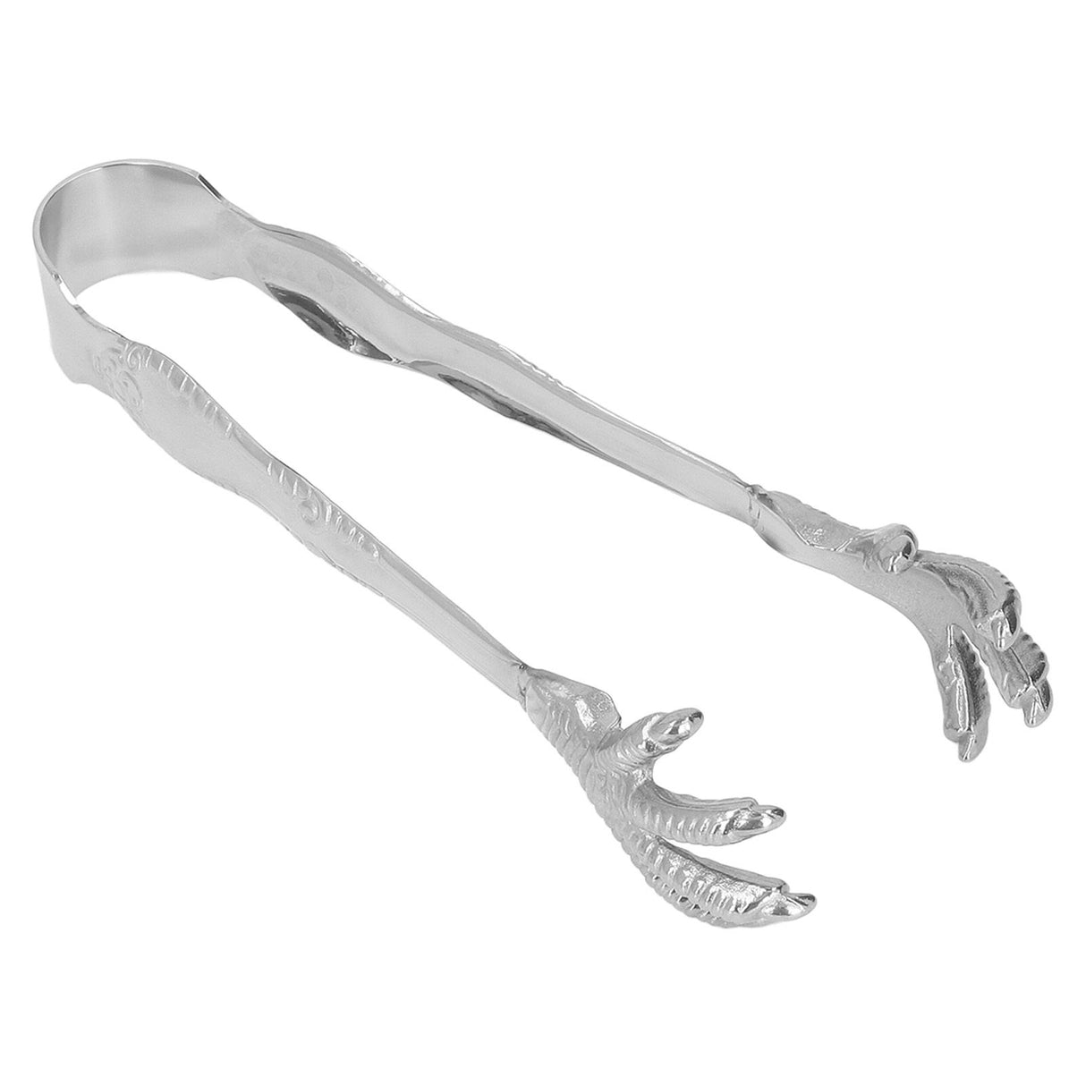 Eagle Claw Style Ice Tongs Food Grade Stainless Steel Prevents Slipping Ice Tongs for Home Bar Sugar Cubes Ice Cubes