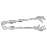 Eagle Claw Style Ice Tongs Food Grade Stainless Steel Prevents Slipping Ice Tongs for Home Bar Sugar Cubes Ice Cubes - Rear View