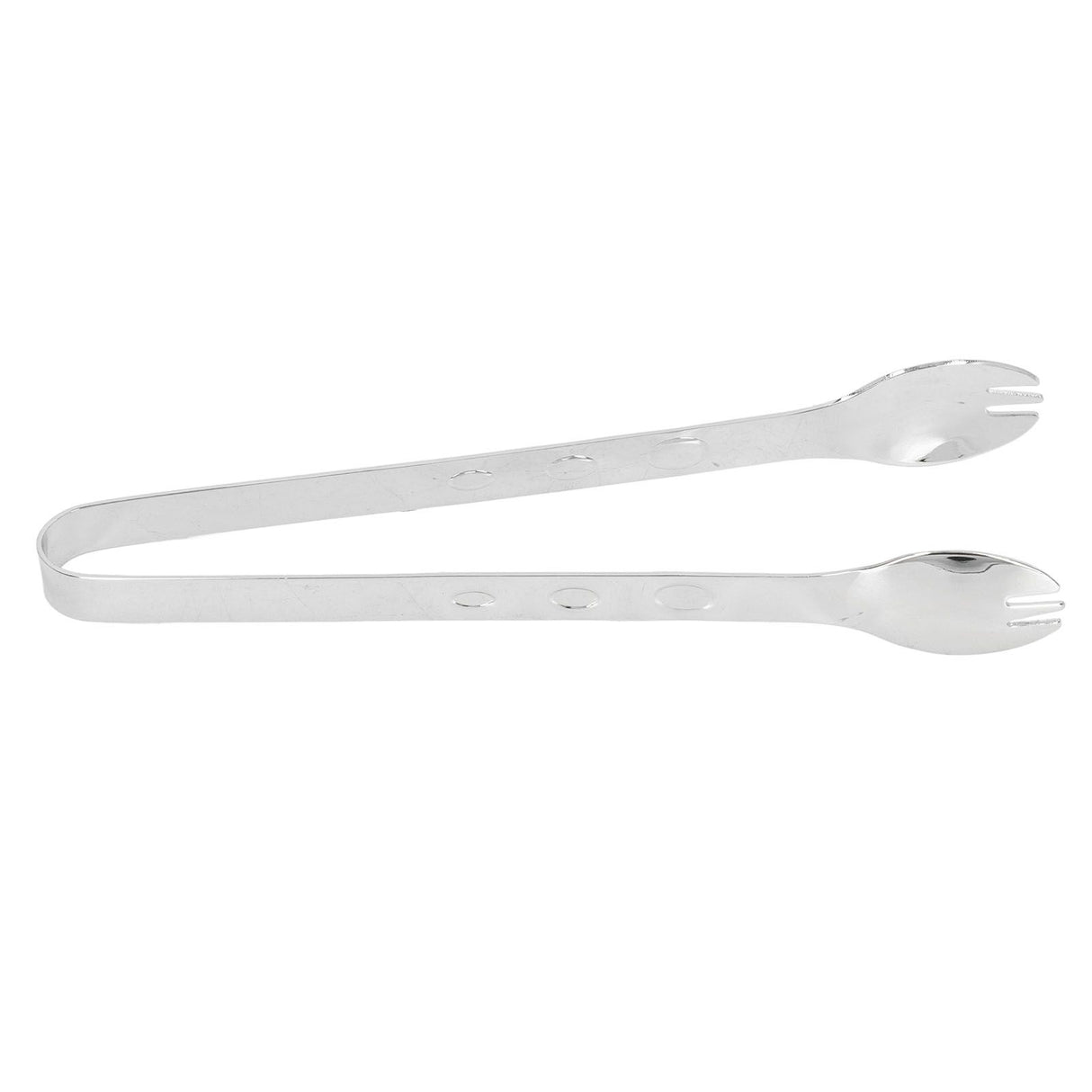 Stainless Steel Ice Tongs Food Grade Prevents Slipping Sugar Food Kitchen Tweezers for Household Foods Mirror