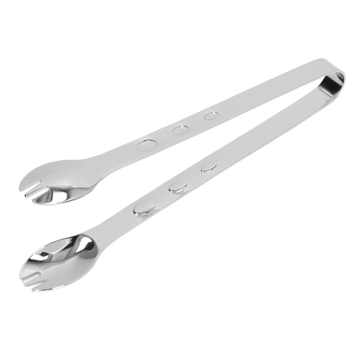 Stainless Steel Ice Tongs Food Grade Prevents Slipping Sugar Food Kitchen Tweezers for Household Foods Mirror