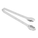 Stainless Steel Ice Tongs Food Grade Prevents Slipping Sugar Food Kitchen Tweezers for Household Foods Mirror