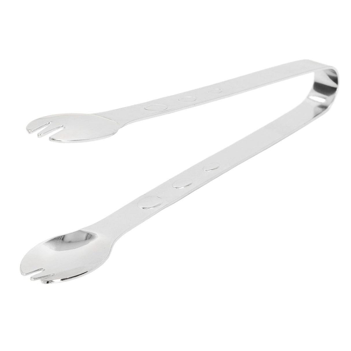 Stainless Steel Ice Tongs Food Grade Prevents Slipping Sugar Food Kitchen Tweezers for Household Foods Mirror