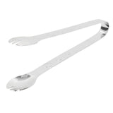 Stainless Steel Ice Tongs Food Grade Prevents Slipping Sugar Food Kitchen Tweezers for Household Foods Mirror - Low Angle