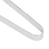 Stainless Steel Ice Tongs Food Grade Prevents Slipping Sugar Food Kitchen Tweezers for Household Foods Mirror
