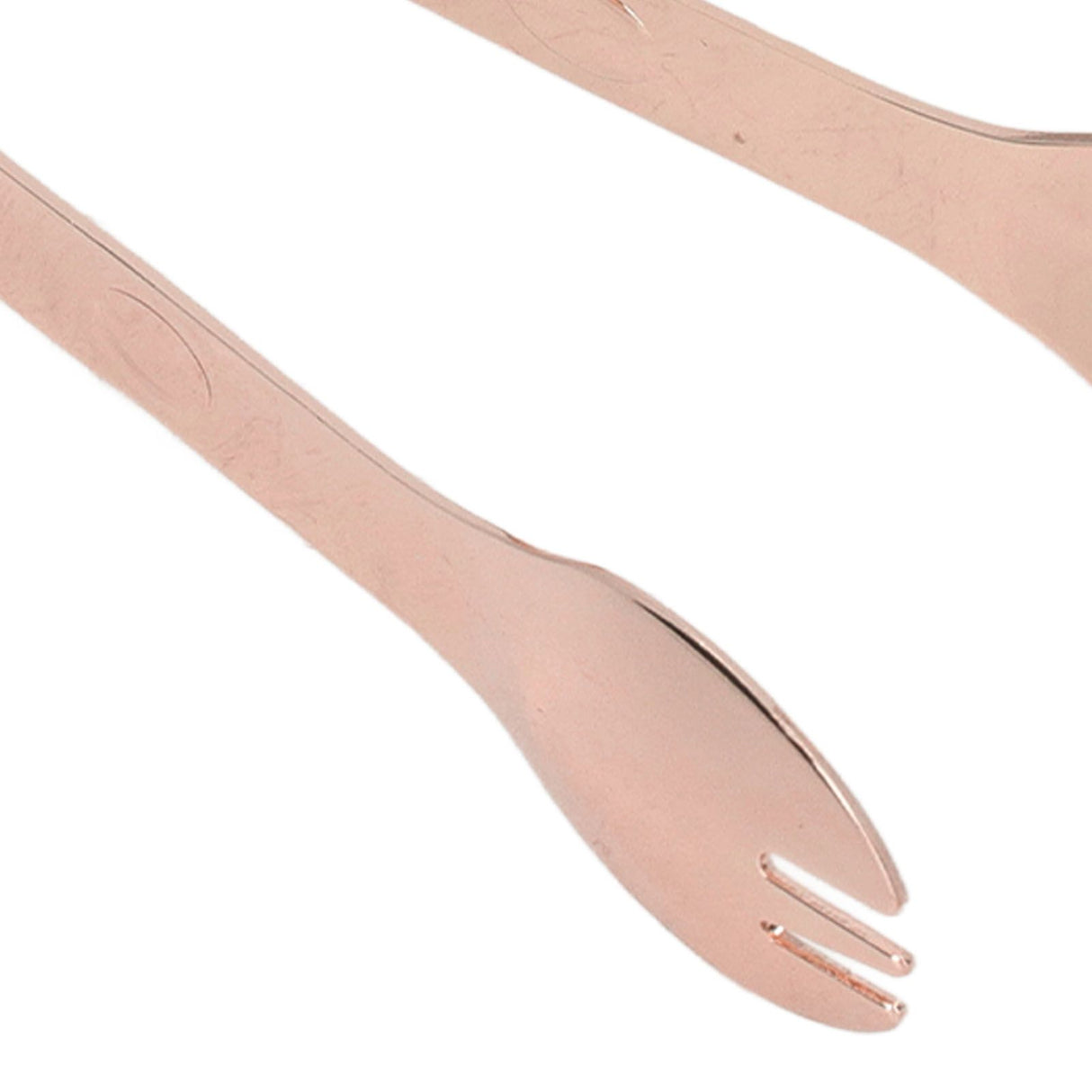 Stainless Steel Ice Tongs Food Grade Prevents Slipping Sugar Food Kitchen Tweezers for Household Foods Copper Plated