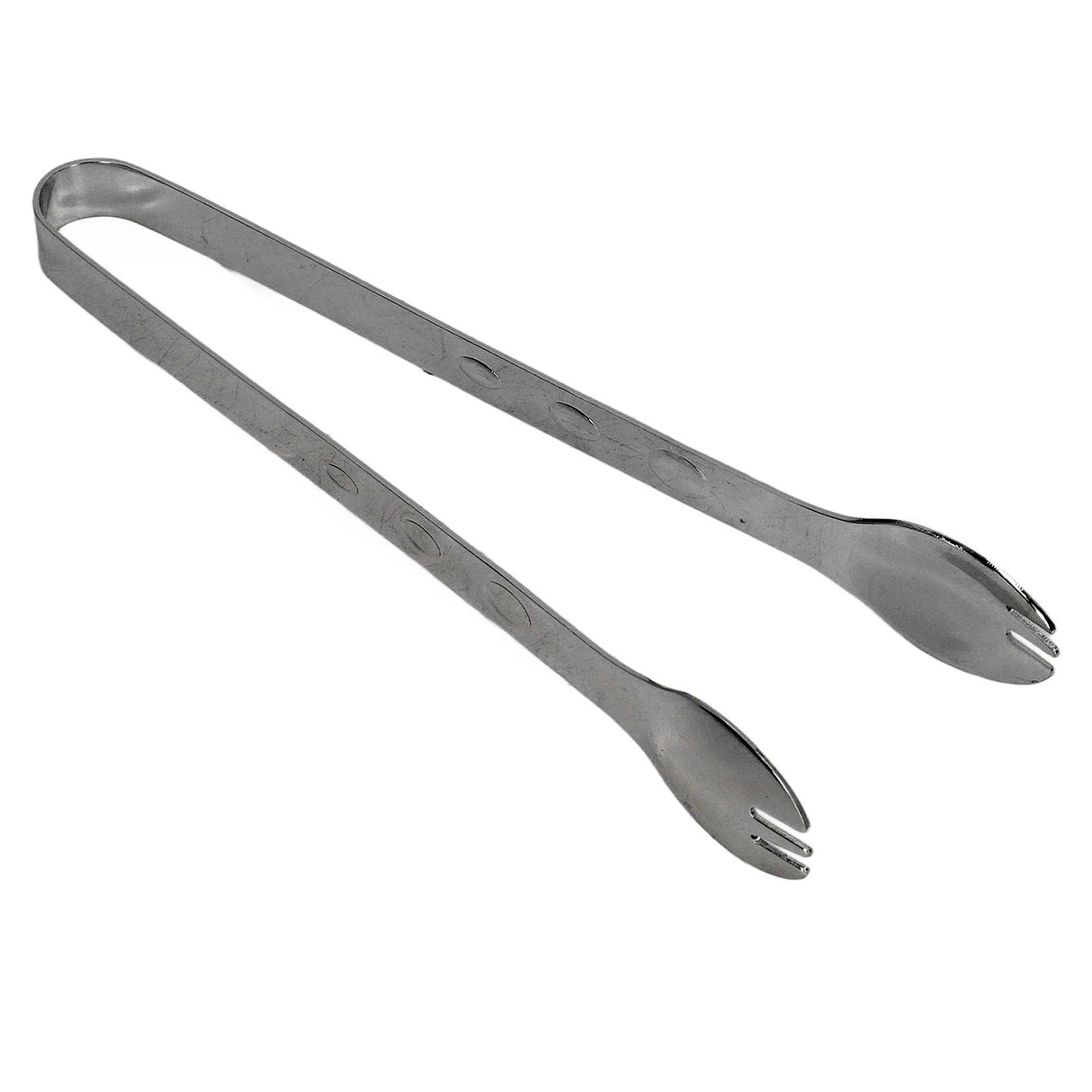 Stainless Steel Ice Tongs Food Grade Prevents Slipping Sugar Food Kitchen Tweezers for Household Foods Black Plated