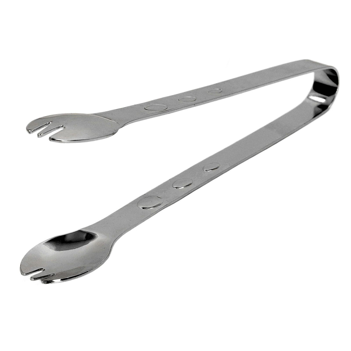 Stainless Steel Ice Tongs Food Grade Prevents Slipping Sugar Food Kitchen Tweezers for Household Foods Black Plated