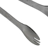 Stainless Steel Ice Tongs Food Grade Prevents Slipping Sugar Food Kitchen Tweezers for Household Foods Black Plated