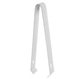 Cocktail Tong Thickened Rhombus Stainless Steel Food Ice Sugar Cube Tong for Bar Mirror Reflection - Side View