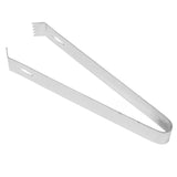 Cocktail Tong Thickened Rhombus Stainless Steel Food Ice Sugar Cube Tong for Bar Mirror Reflection
