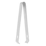 Cocktail Tong Thickened Rhombus Stainless Steel Food Ice Sugar Cube Tong for Bar Mirror Reflection