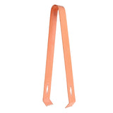 Cocktail Tong Thickened Rhombus Stainless Steel Food Ice Sugar Cube Tong for Bar Copper Plating