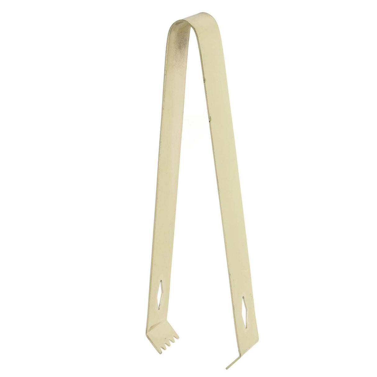 Cocktail Tong Thickened Rhombus Stainless Steel Food Ice Sugar Cube Tong for Bar Gold Plating