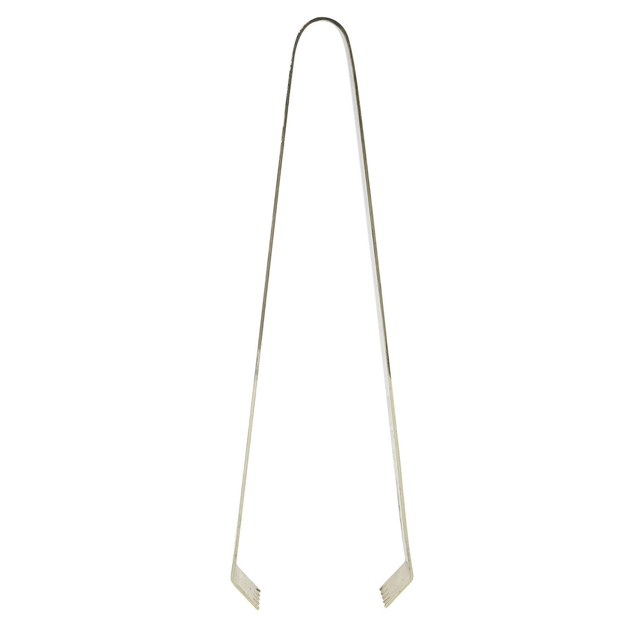 Cocktail Tong Thickened Rhombus Stainless Steel Food Ice Sugar Cube Tong for Bar Gold Plating
