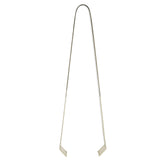 Cocktail Tong Thickened Rhombus Stainless Steel Food Ice Sugar Cube Tong for Bar Gold Plating