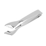 Ice Tongs Food Grade Thicken Stainless Steel Prevents Slipping Sugar Food Tweezers for Home Kitchen Bar Mirror