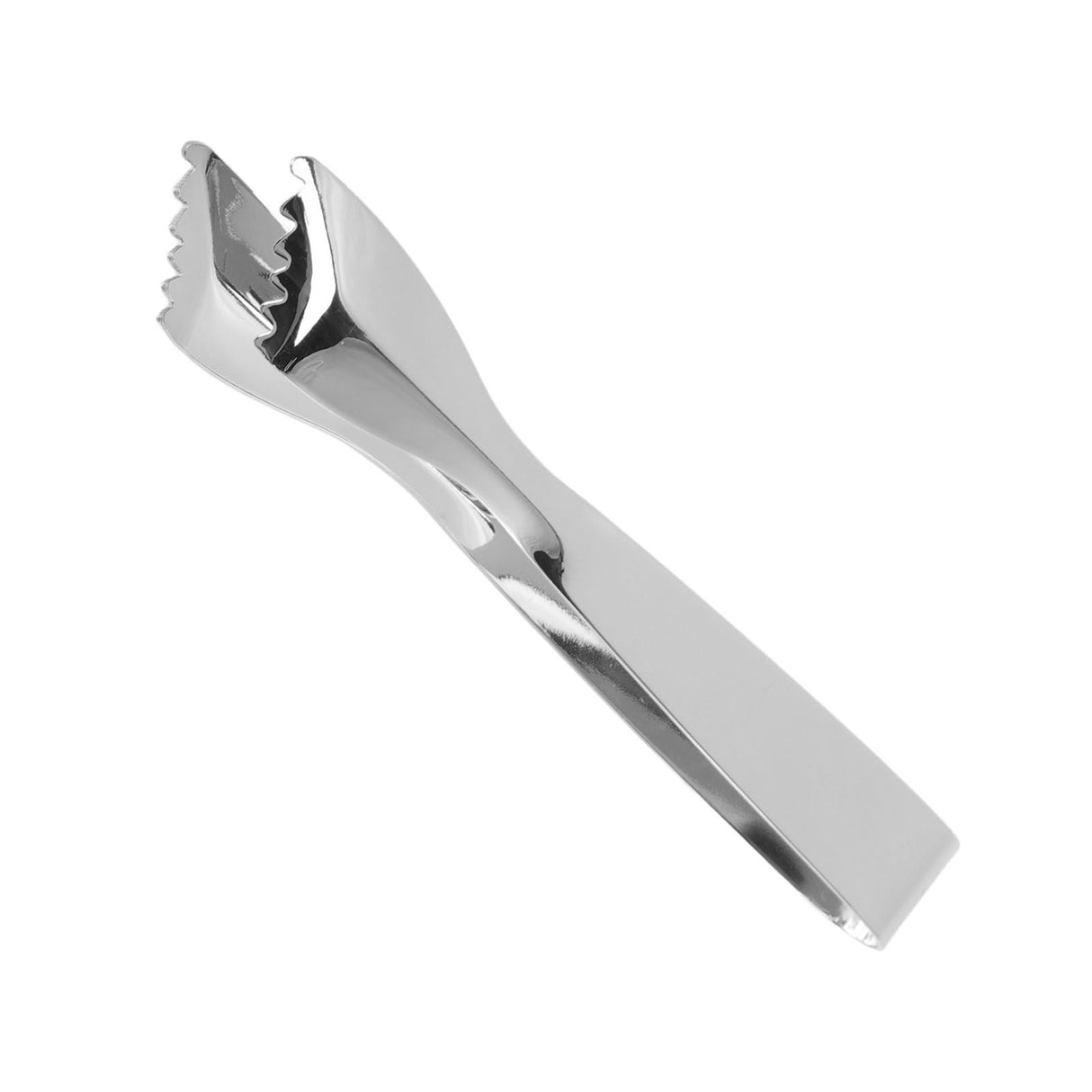 Ice Tongs Food Grade Thicken Stainless Steel Prevents Slipping Sugar Food Tweezers for Home Kitchen Bar Mirror